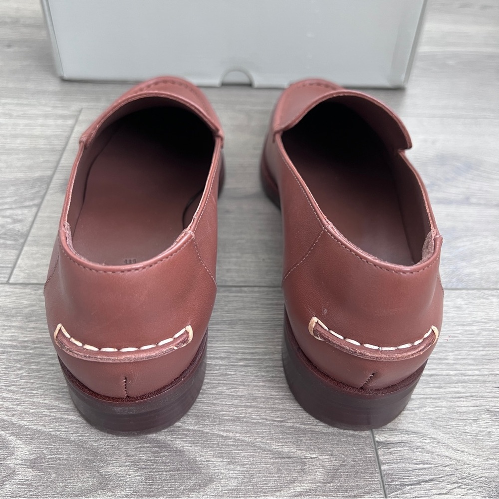 Everlane Brown Leather Classic Loafers - Picture 4 of 6